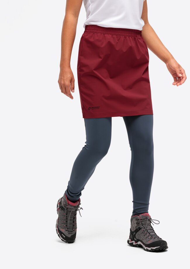 Skirt pants for sports top